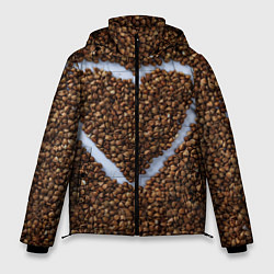 Куртка зимняя мужская I love гречка, цвет: 3D-светло-серый