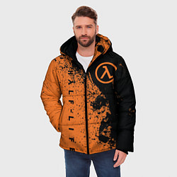 Куртка зимняя мужская Half-Life, цвет: 3D-красный — фото 2