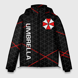 Куртка зимняя мужская UMBRELLA CORP, цвет: 3D-черный