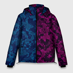 Куртка зимняя мужская МИЛИТАРИ, цвет: 3D-черный