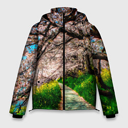 Куртка зимняя мужская Весна 2020, цвет: 3D-черный