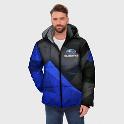 Куртка зимняя мужская SUBARU, цвет: 3D-черный — фото 2