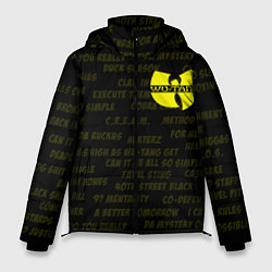 Куртка зимняя мужская WU-TANG CLAN, цвет: 3D-черный