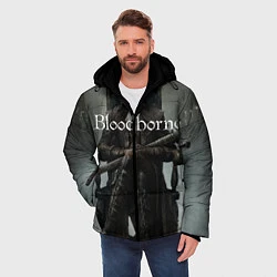 Куртка зимняя мужская Bloodborne, цвет: 3D-светло-серый — фото 2
