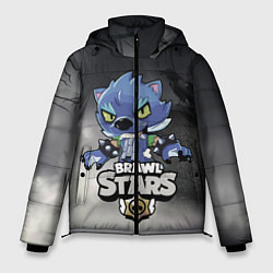 Куртка зимняя мужская Brawl Stars LEON, цвет: 3D-черный
