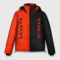 Куртка зимняя мужская AngelsDemons, цвет: 3D-черный