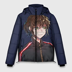 Куртка зимняя мужская БАШНЯ БОГА, цвет: 3D-черный