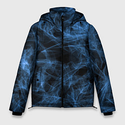 Куртка зимняя мужская Синий дым, цвет: 3D-черный