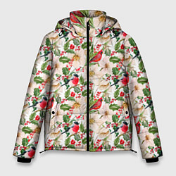 Куртка зимняя мужская Краски лета, цвет: 3D-черный