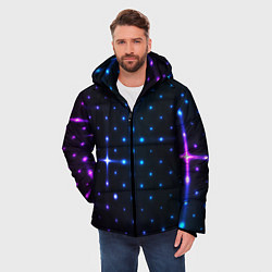 Куртка зимняя мужская STAR NEON, цвет: 3D-черный — фото 2