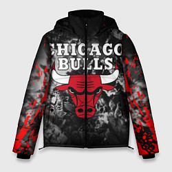 Куртка зимняя мужская CHICAGO BULLS, цвет: 3D-красный