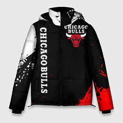 Куртка зимняя мужская CHICAGO BULLS, цвет: 3D-черный