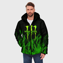 Куртка зимняя мужская MONSTER ENERGY, цвет: 3D-черный — фото 2
