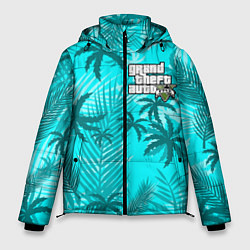 Куртка зимняя мужская GTA V, цвет: 3D-черный