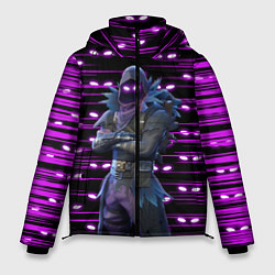 Куртка зимняя мужская Fortnite Raven, цвет: 3D-черный