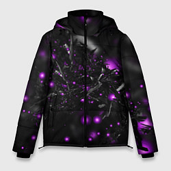 Куртка зимняя мужская ABSTRACTION, цвет: 3D-черный
