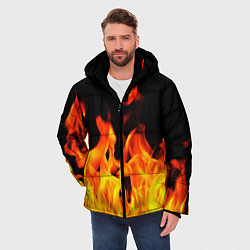 Куртка зимняя мужская ОГНЕННЫЙ, цвет: 3D-светло-серый — фото 2
