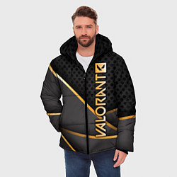 Куртка зимняя мужская Valorant, цвет: 3D-черный — фото 2