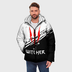 Куртка зимняя мужская The Witcher, цвет: 3D-черный — фото 2