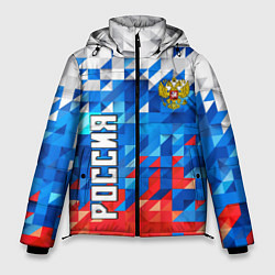 Куртка зимняя мужская RUSSIA SPORT, цвет: 3D-черный