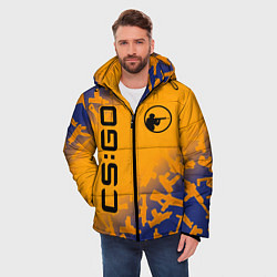 Куртка зимняя мужская CS GO КС ГО, цвет: 3D-черный — фото 2