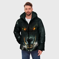 Куртка зимняя мужская ДИКИЙ ВОЛК D, цвет: 3D-черный — фото 2
