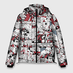 Куртка зимняя мужская HELLTAKER, цвет: 3D-красный