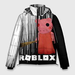 Куртка зимняя мужская Roblox Piggy, цвет: 3D-черный