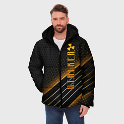 Куртка зимняя мужская S T A L K E R, цвет: 3D-черный — фото 2