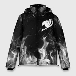 Куртка зимняя мужская FAIRY TAIL ХВОСТ ФЕИ, цвет: 3D-светло-серый