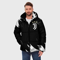 Куртка зимняя мужская JUVENTUS, цвет: 3D-светло-серый — фото 2
