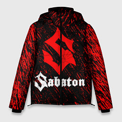 Куртка зимняя мужская Sabaton, цвет: 3D-красный