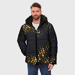 Куртка зимняя мужская Black gold, цвет: 3D-светло-серый — фото 2