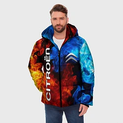 Куртка зимняя мужская CITROEN, цвет: 3D-красный — фото 2