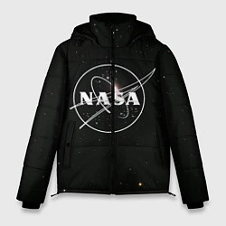 Куртка зимняя мужская NASA l НАСА S, цвет: 3D-черный