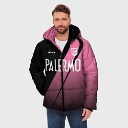 Куртка зимняя мужская PALERMO FC, цвет: 3D-черный — фото 2