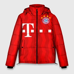 Куртка зимняя мужская FC Bayern Munchen, цвет: 3D-черный
