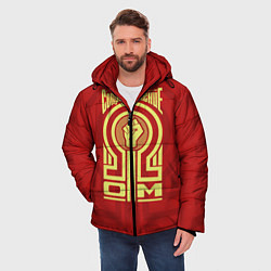 Куртка зимняя мужская Электрическое сопротивление, цвет: 3D-черный — фото 2