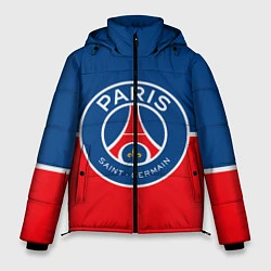 Куртка зимняя мужская FC PSG, цвет: 3D-черный