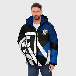 Куртка зимняя мужская INTER EXLUSIVE, цвет: 3D-черный — фото 2