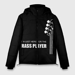 Куртка зимняя мужская BASS PLAYER GUITAR, цвет: 3D-черный