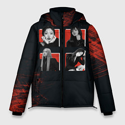 Куртка зимняя мужская BLACKPINK, цвет: 3D-черный