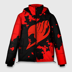 Куртка зимняя мужская Fairy Tail, цвет: 3D-черный