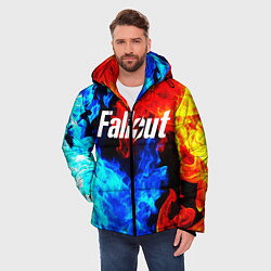 Куртка зимняя мужская FALLOUT ФЭЛЛАУТ, цвет: 3D-черный — фото 2