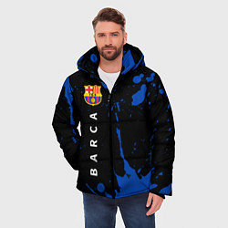 Куртка зимняя мужская BARCELONA БАРСЕЛОНА, цвет: 3D-черный — фото 2