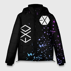 Куртка зимняя мужская EXO BAND, цвет: 3D-черный
