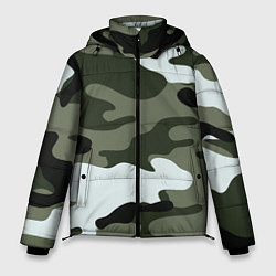 Куртка зимняя мужская Camouflage 2, цвет: 3D-красный
