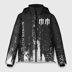 Куртка зимняя мужская MARILYN MANSON М МЭНСОН, цвет: 3D-светло-серый