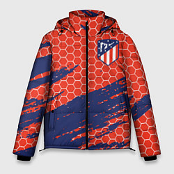 Куртка зимняя мужская Atletico Madrid, цвет: 3D-черный