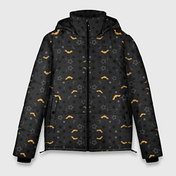 Куртка зимняя мужская ЛЕТУЧИЕ МЫШИ, цвет: 3D-черный